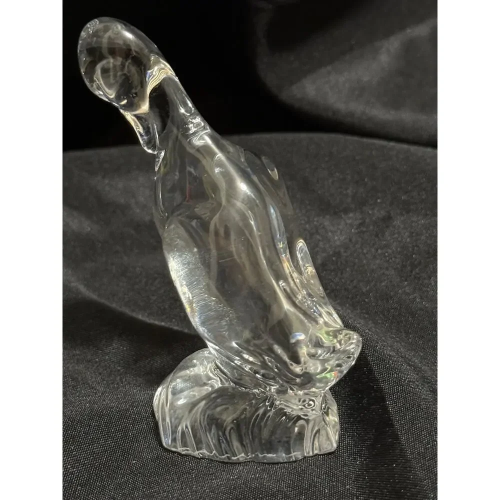 Dawn France Signed Glass Swan Sculpture - 4